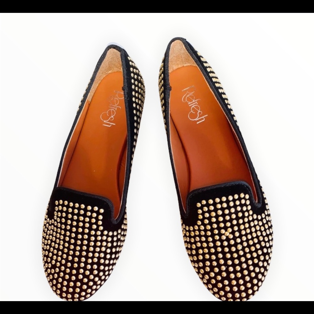 Refresh Belin Black Loafers Sz 7